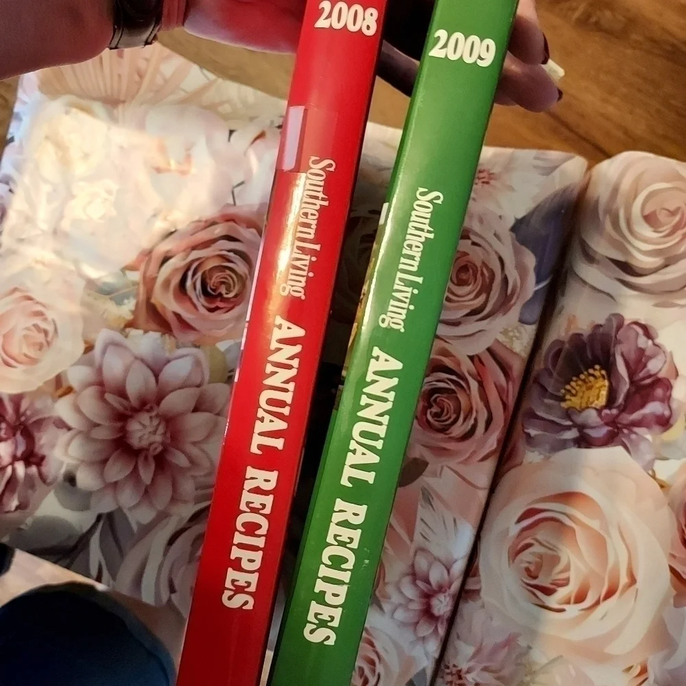 Southern living cookbooks 2008 and 2009 annual recipes